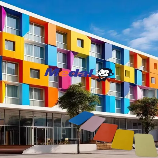 Aluminum Composite Panel Building Materials for House Fireproof A2 B1