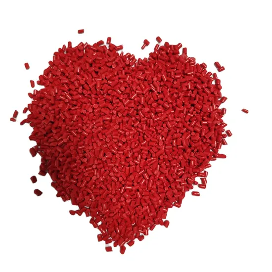 Best Red Color Masterbatch for Plastic Products 