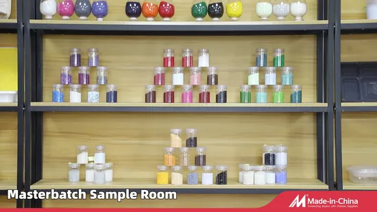 Blown Film Grade Plastic Particles LDPE Granules Additive Masterbatch 