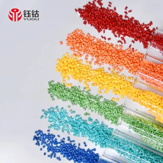 Color Masterbatches Functional Masterbatches Plastic Raw Materials Degradable and Antistatic Ones 