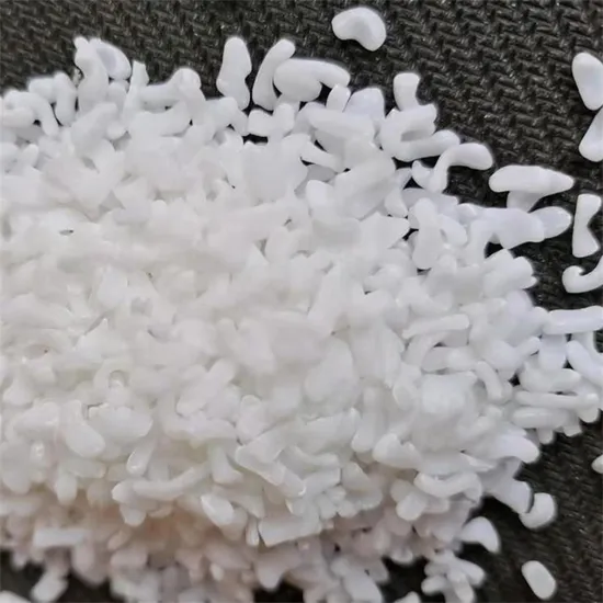 PE PP LDPE HDPE Granule Plastic White Additive Filler Masterbatch for Plastic Material 